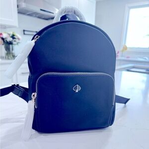 BRAND NEW with TAGS Kate Spade Taylor Small Backpack in Rick Navy Blue.